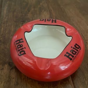 1960s WHISKEY ADVERTISING HAIG SCOTCH WHISKY ASH TRAY